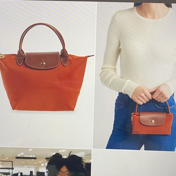 Longchamp Small Le Pliage Original Top Handle Bag - Picture 5 of 6